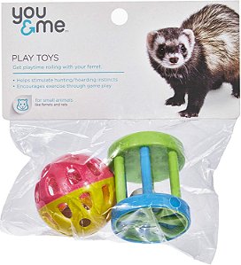 Brinquedo Para Ferrets Ferret Fun Ball Wagon Wheel You & Me