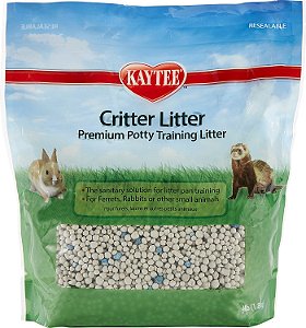 Solução sanitária para ferrets - Kaytee Small Animal Critter Litter - 1,8K