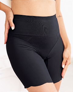 Bermuda Modeladora Laser Zee Rucci - Preta