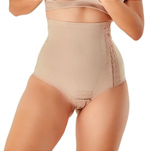 Bermuda Modeladora Pós Parto - Laser - Preta - Ela Lingerie