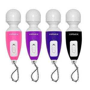 MINI VIBRADOR VARINHA MÁGICA - CHAVEIRO