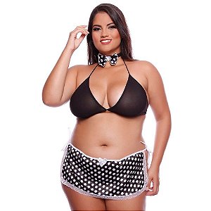 FANTASIA PLUS SIZE GARÇONETE