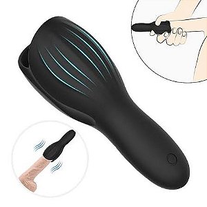 MASTURBADOR MASCULINO QUE VIBRA - RECARREGÁVEL
