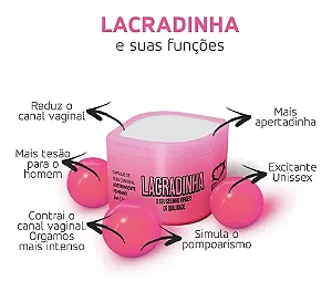 BOLINHA LACRADINHA ADSTRIGENTE