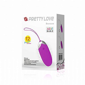 BULLET BENSON PRETTY LOVE - RECARREGAVEL 12 VIBRAÇÕES