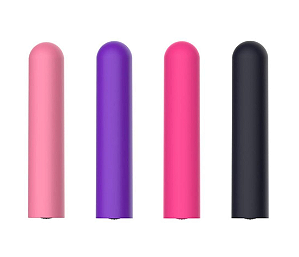 VIBRADOR BULLET - 10 VIBRAÇÕES - RECARREGAVEL (AIDEN) - PRETO