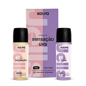 GEL SENSORIAL BEIJÁVEL DUPLO - EXCITANTE QUENTA 30ml