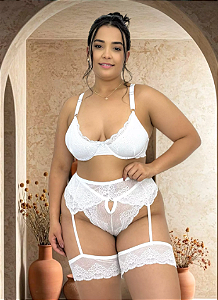 CONJUNTO PLUS SIZE - CLÉO RENDA