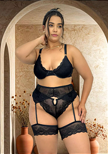 CONJUNTO PLUS SIZE - CLÉO RENDA