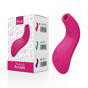 VIBRADOR DE PULSAÇÃO KISS - RECARREGÁVEL