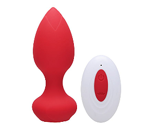 PLUG COM VIBRO - 10 VIBRAÇÕES - CONTROLE SEM FIO