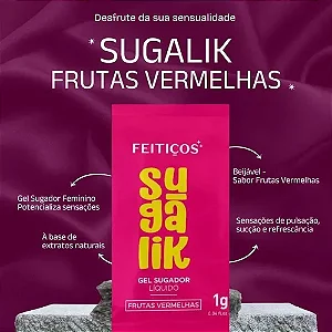 SACHÊ - SUGALIK - GEL SUGADOR 1g