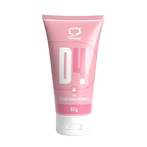LUBRIFICANTE D4 COM ÁCIDO HIALURÔNICO - 60ml