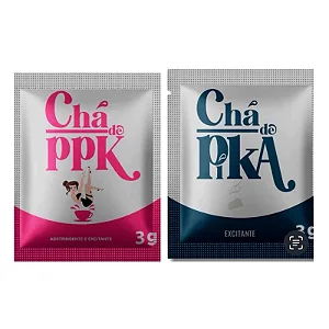 SACHÊ UNIDADE - CHÁ DE PIKA ou CHÁ DE PPK (3G)