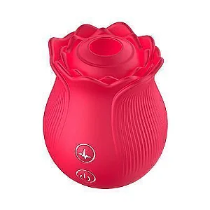 ROSA RUBY ESTIMULADOR DE CLITÓRIS - PULSAÇÃO - 12 MODOS - PINK