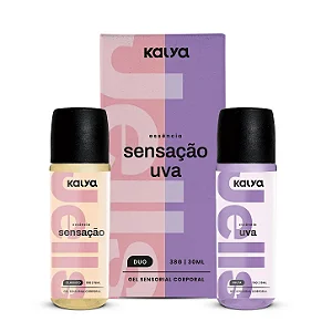 GEL SENSORIAL BEIJÁVEL DUPLO - EXCITANTE QUENTA 30ml