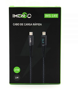 CABO DE DADOS 27W - LIGHTNING - IMENSO - IMS-149