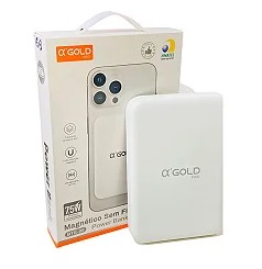 POWER BANK COM MAGSAFE - 10.000mAh - AGOLD - BTE-20