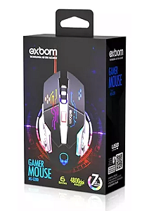 MOUSE GAMER RGB - EXBOM - MS-G280