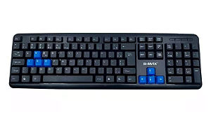 TECLADO SIMPLES COM FIO - BM-T01