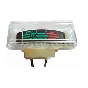 S MITER VU ANALOGICO ORIGINAL COM LAMPADA PARA RADIO PX
