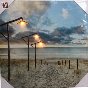 Quadro Poster Led (fzf - 1510 Caminho do Mar)
