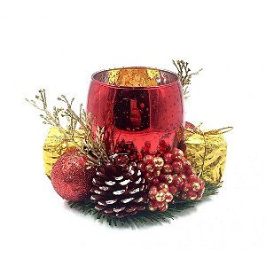 Castição de Natal c/ Vela