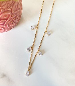 Choker Diana Cristal