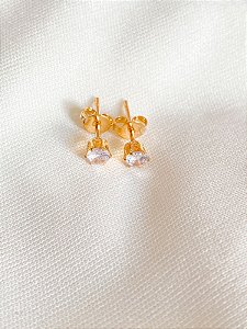 Brinco Ponto de Luz Cristal P