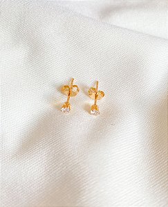 Brinco Ponto de Luz Cristal PP