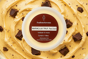 Sorvete Maracujá Trufado 1l
