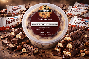 Sorvete Kinder Bueno 1l PREMIUM