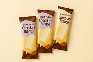 Picolé Chocolate Branco