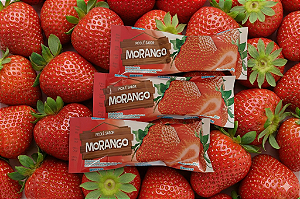 Picolé Morango