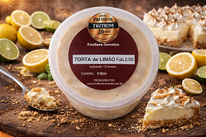 Sorvete Torta de Limão 1l PREMIUM