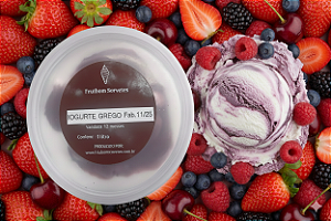 Sorvete Iogurte Grego com frutas vermelhas 1l