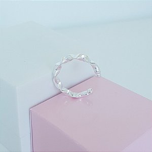Piercing Fake Estilizado G Prata 925