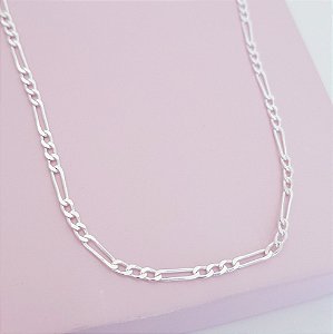 Colar Grumet 3 por 1 Prata 925