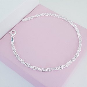 Pulseira Singapura Prata 925