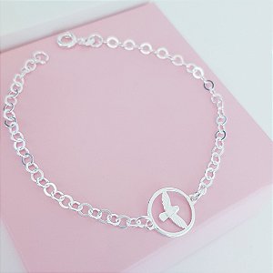 Pulseira Elos Espirito Santo Prata 925