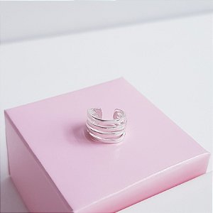 Piercing Fake 4 Fios Prata 925