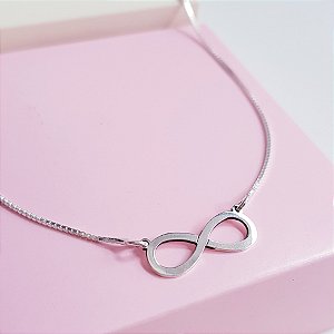 Colar Infinito Belly Prata 925