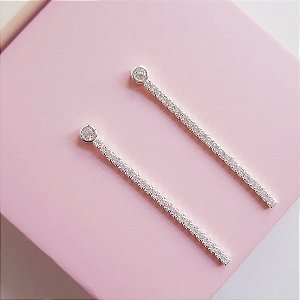 Brinco Riviera Zirconias Prata 925