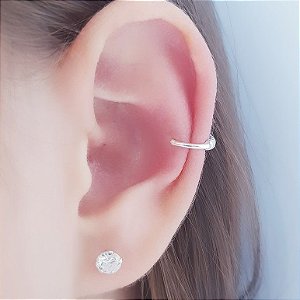 Piercing Fake Liso Prata 925