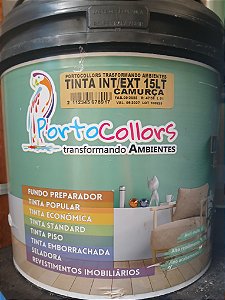 TINTA PORTOCOLLORS STANDARD INT/EXT 15L CAMURÇA