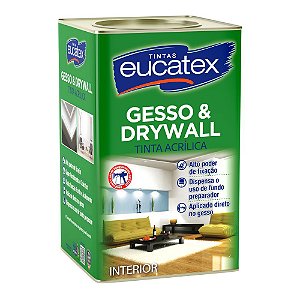 TINTA GESSO EUCATEX 18L