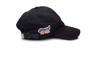 Boné Grau é arte Preto
