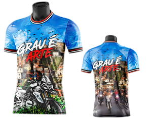 Camiseta Grau é Arte - Favela Dia