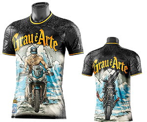 Camiseta Grau é Arte - Modelo africa twin