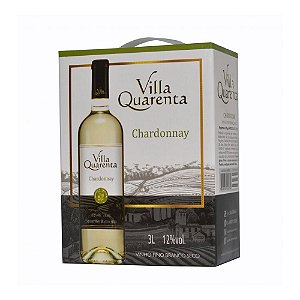 Villa Quarenta Bag in Box Chardonnay Três Litros - 3 litros 